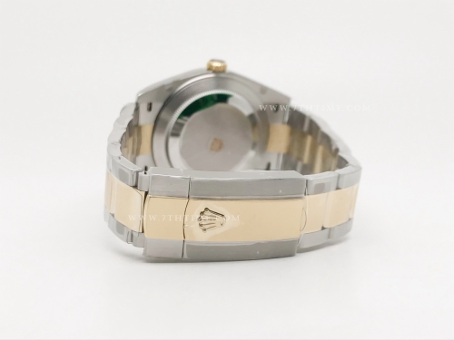 DJ2 41mm 126333 Oys Flt 904L YG/SS Blk/Dia EWE A3235