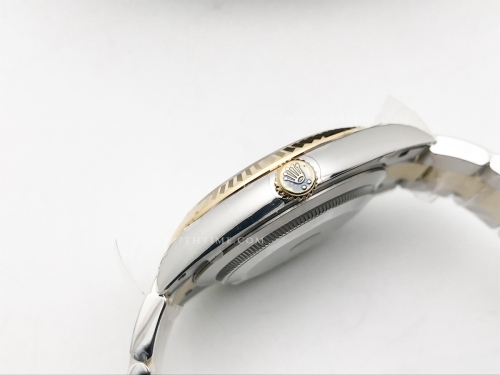 DJ2 41mm 126333 Oys Flt 904L YG/SS Gry/Rm EWE A3235