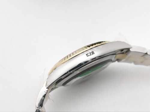 DJ2 41mm 126333 Oys Flt 904L YG/SS Gry/Rm EWE A3235