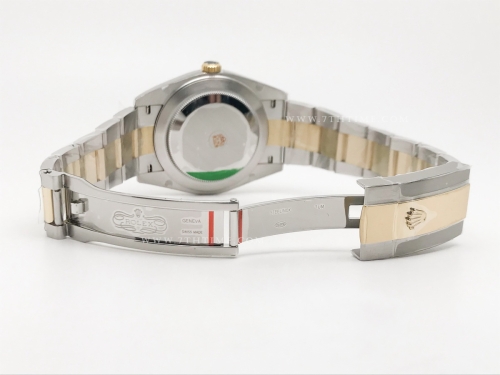 DJ2 41mm 126333 Oys Flt 904L YG/SS Gry/Rm EWE A3235