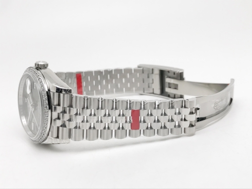 DJ 36mm Jub Dia 904L SS/SS Grey/Rm VSF VS3235