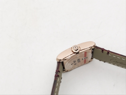 Ladies Tank Francaise Sml Dia RG/LE Sil 8848F Sw Qtz