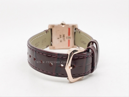 Ladies Tank Francaise Sml Dia RG/LE Sil 8848F Sw Qtz