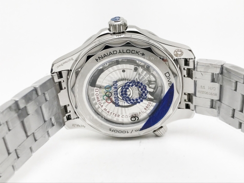 Seamaster 300m Tokyo 2020 SS/SS White VSF Asia 8800