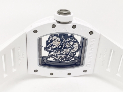 RM055 Bubba Watson V3 Wht CER/RU Skele ZF RMUL2