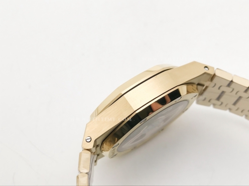 Royal Oak Chrono 26240BA YG/YG Blk/Stk BF A7750 Mod