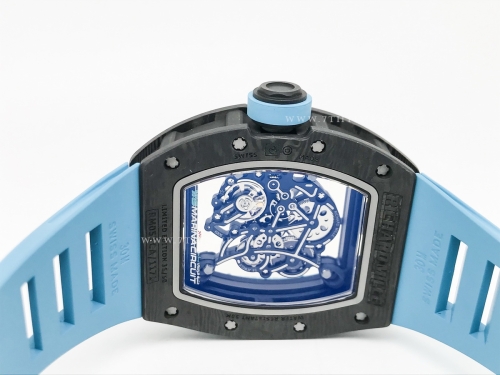 RM055 Bubba Watson V3 Blue NTPT/RU Blue Skele ZF RMUL2