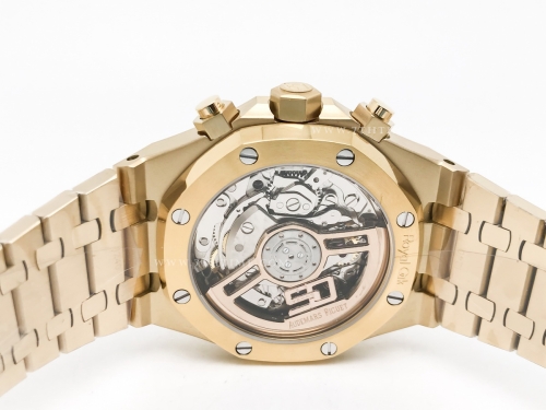 Royal Oak Chrono 26240BA YG/YG S-Gold/Stk BF A7750 Mod