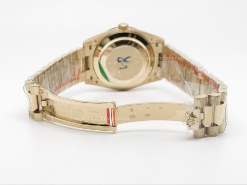 DayDate 40mm 904L Flt YG/YG Gold/Rm GMF VR3255