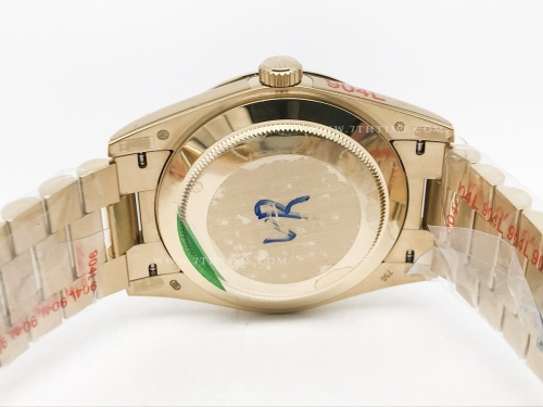 DayDate 40mm 904L Flt YG/YG Gold/Rm GMF VR3255