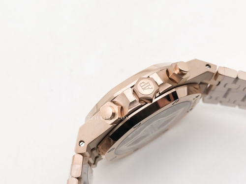 Royal Oak Chrono 26240OR RG/RG K-Grn/Stk BF A7750 Mod