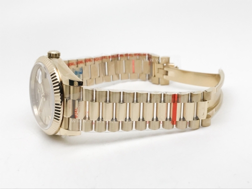 DayDate 40mm 904L Flt YG/YG Gold/Rm/Stk GMF VR3255