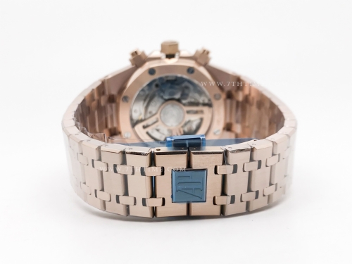 Royal Oak Chrono 26331 RG/RG Blk/Gold BF A7750 Mod