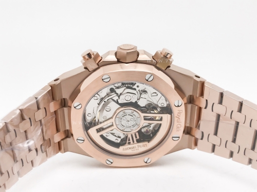 Royal Oak Chrono 26331 RG/RG Brn/Gold BF A7750 Mod