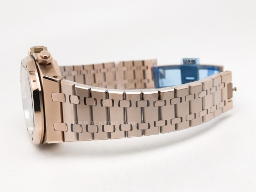 Royal Oak Chrono 26240OR RG/RG Blue/Stk BF A7750 Mod