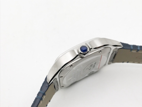 Santos De Cartier 2024 Mens XL SS/LE Blue AF MY9015