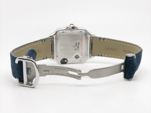 Santos De Cartier 2024 Mens XL SS/LE Blue AF MY9015