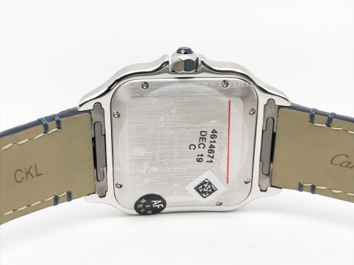 Santos De Cartier 2024 Mens XL SS/LE Blue AF MY9015