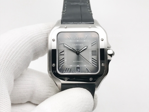 Santos De Cartier 2024 Mens XL SS/LE Grey AF MY9015