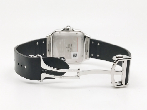 Santos De Cartier 2024 Mens XL SS/RU White AF MY9015