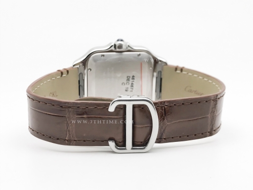 Santos De Cartier 2024 Mens XL SS/LE Brown AF MY9015