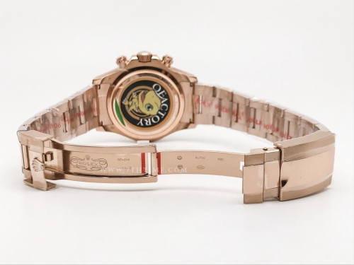 Daytona 126505 RG/RG Wt RG/Blk 904L QF V6 SH4131