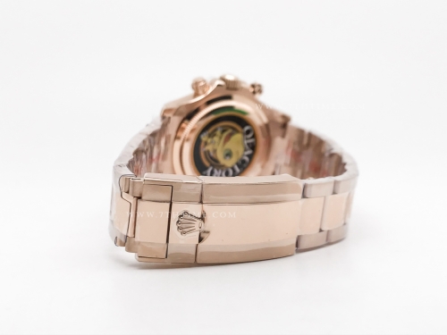 Daytona 126505 RG/RG Wt Blk/Wht 904L QF V6 SH4131