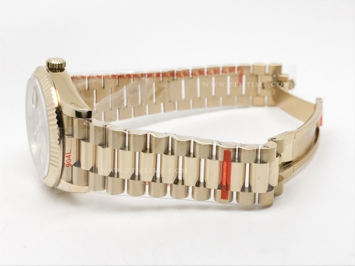 DayDate 40mm 904L Flt YG/YG Gold/Dia GMF VR3255