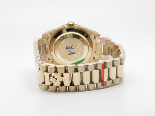 DayDate 40mm 904L Flt YG/YG Gold/Dia GMF VR3255