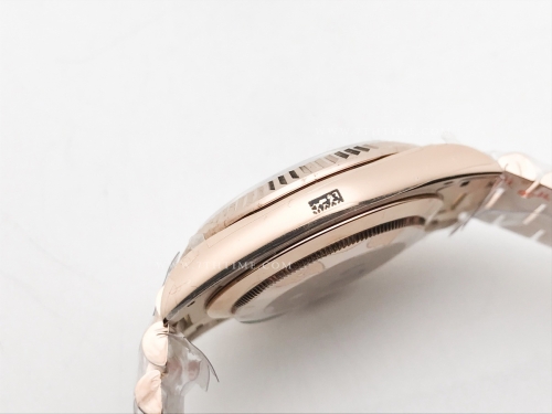 DayDate 40mm 904L Flt RG/RG Brn/Rm/Stk GMF VR3255