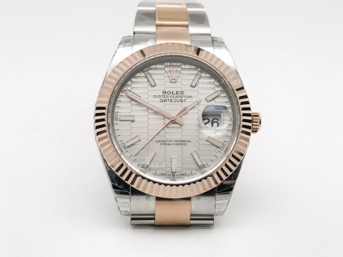 DJ2 41mm 126331 Oys Flt 904L RG/SS HC-S/Stk EWE A3235