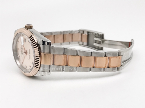 DJ2 41mm 126331 Oys Flt 904L RG/SS RG/Dia EWE A3235