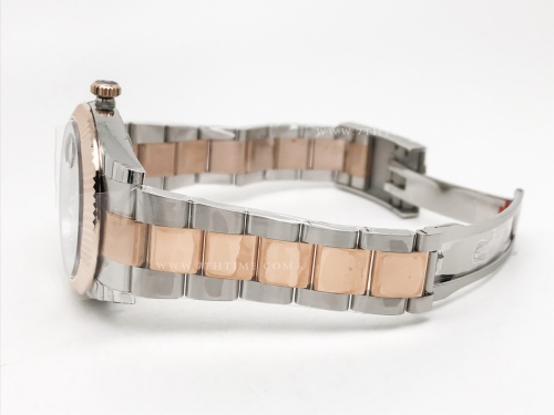 DJ2 41mm 126331 Oys Flt 904L RG/SS Brn/Dia EWE A3235