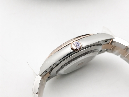 DJ2 41mm 126331 Oys Flt 904L RG/SS Brn/Dia EWE A3235