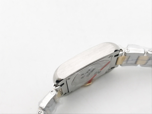 Ladies Cartier Tank Francaise YG/SS Wht/Dia K11 Sw Qt