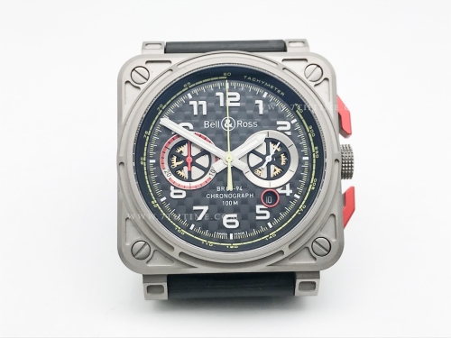 BR03-94 RS18 Chronograph TI/RU Car WMF Asia 7750