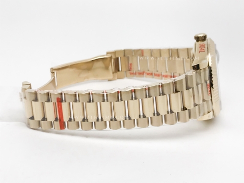 DayDate 40mm 904L Flt YG/YG Grn/Rm GMF VR3255