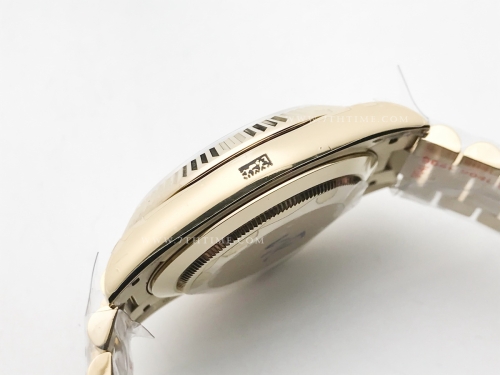 DayDate 40mm 904L Flt YG/YG M-Blk/Dia GMF VR3255