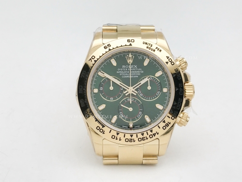 Daytona 116508 Wt YG/YG Grn/Stk ZF SH4130