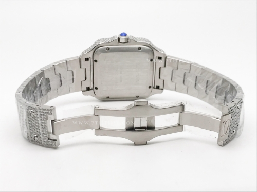 Santos De Cartier 40mm Dia Dia/Dia Sil/Dia TWF MY8215