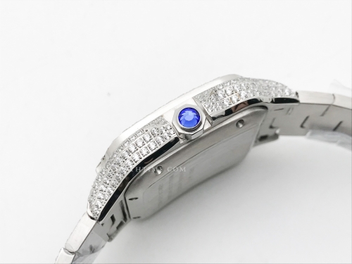 Santos De Cartier 40mm Dia Dia/Dia Dia/Blk TWF MY8215