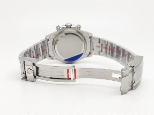 Daytona 126500 904L SS/SS White/Stk ZF SH4131