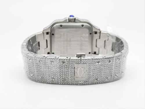 Santos De Cartier 40mm Dia Dia/Dia Red/Dia TWF MY8215