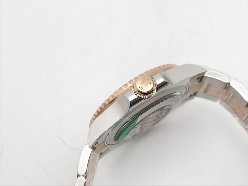 GMT II 126711 904L Wt RG/SS Blk ARF SH3285 CHS