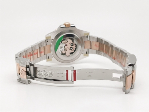 GMT II 126711 904L Wt RG/SS Blk ARF SH3285 CHS