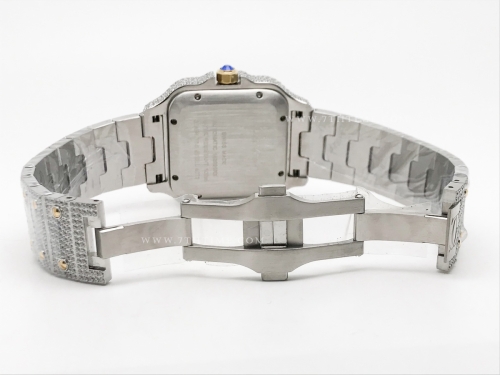 Santos 40mm Dia Dia/Dia/YG Dia-YG/Blu-Rm TWF MY8215