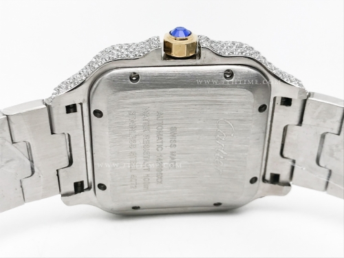 Santos 40mm Dia Dia/Dia/YG Dia-YG/Blu-Rm TWF MY8215