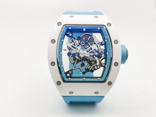 RM055 Bubba Watson Wht CER/RU Blue Skele MLF RMUL2