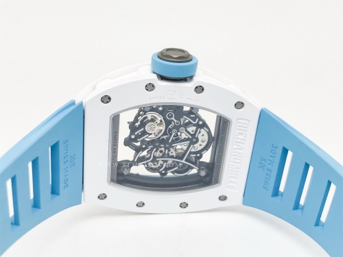 RM055 Bubba Watson Wht CER/RU Blue Skele MLF RMUL2