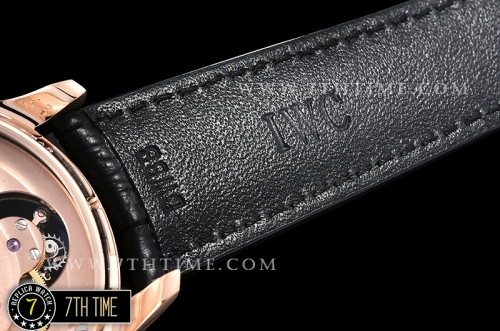 IWC Portuguese Tourbillon IW5046 Grey Dial with Rose Gold Numerals 18K Rose Gold Thick Plated Case